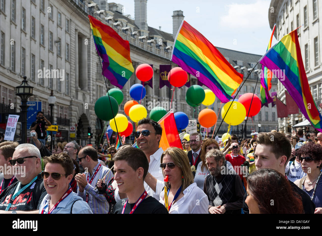 The London Pride parade Stock Photo Alamy