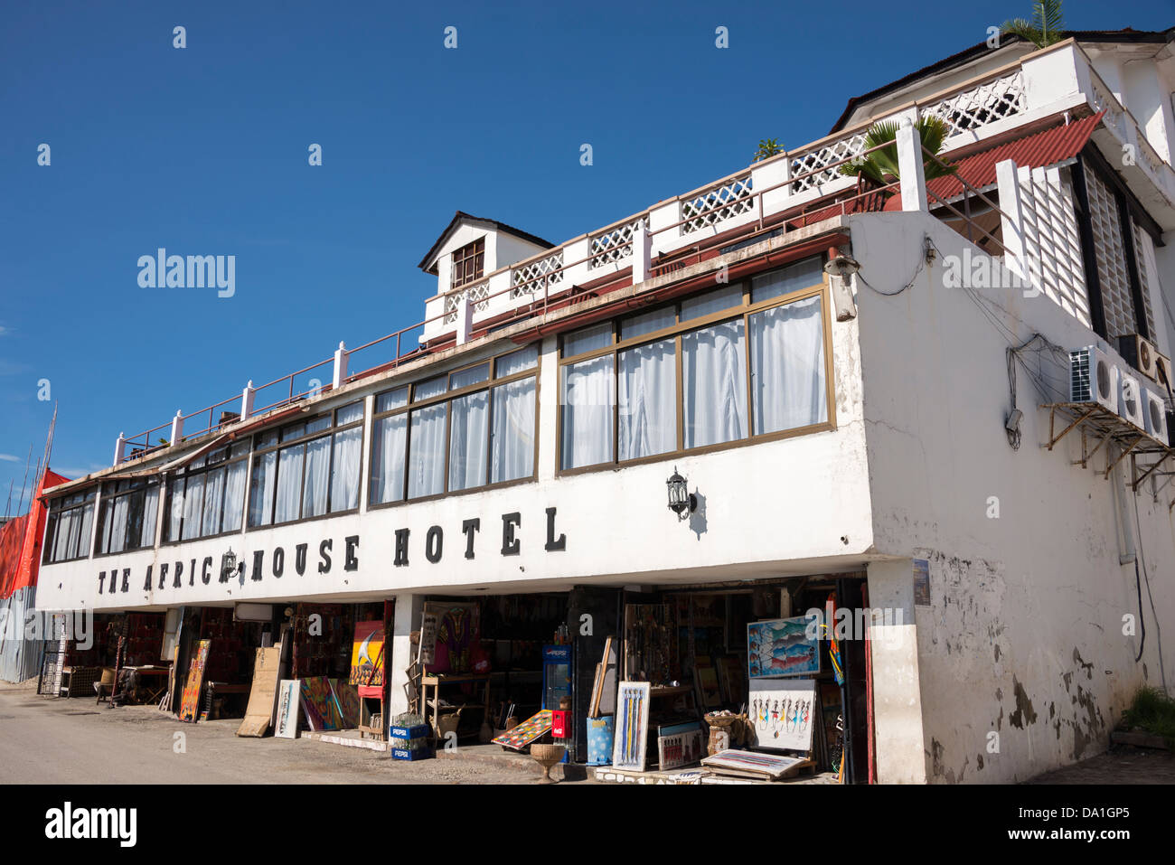Africa house hotel zanzibar hi-res stock photography and