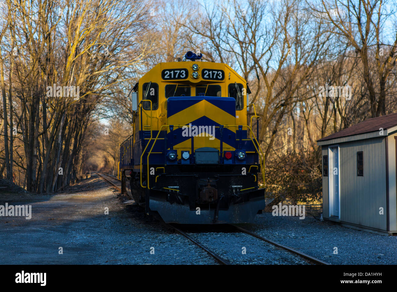 An East Penn Railroad Stock Photo Alamy