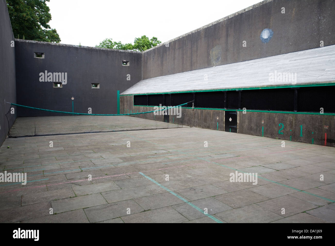 The Royal (Or "Real") Tennis Court at Falklands Palace, Scotland Stock  Photo - Alamy