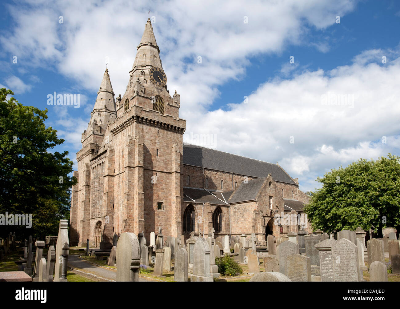 St. Machar's Cathedral, Aberdeen Stock Photo