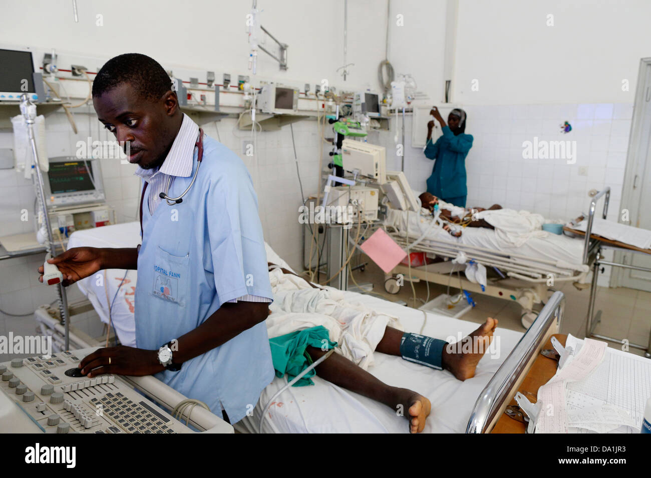 A HOSPITAL IN AFRICA Stock Photo Alamy