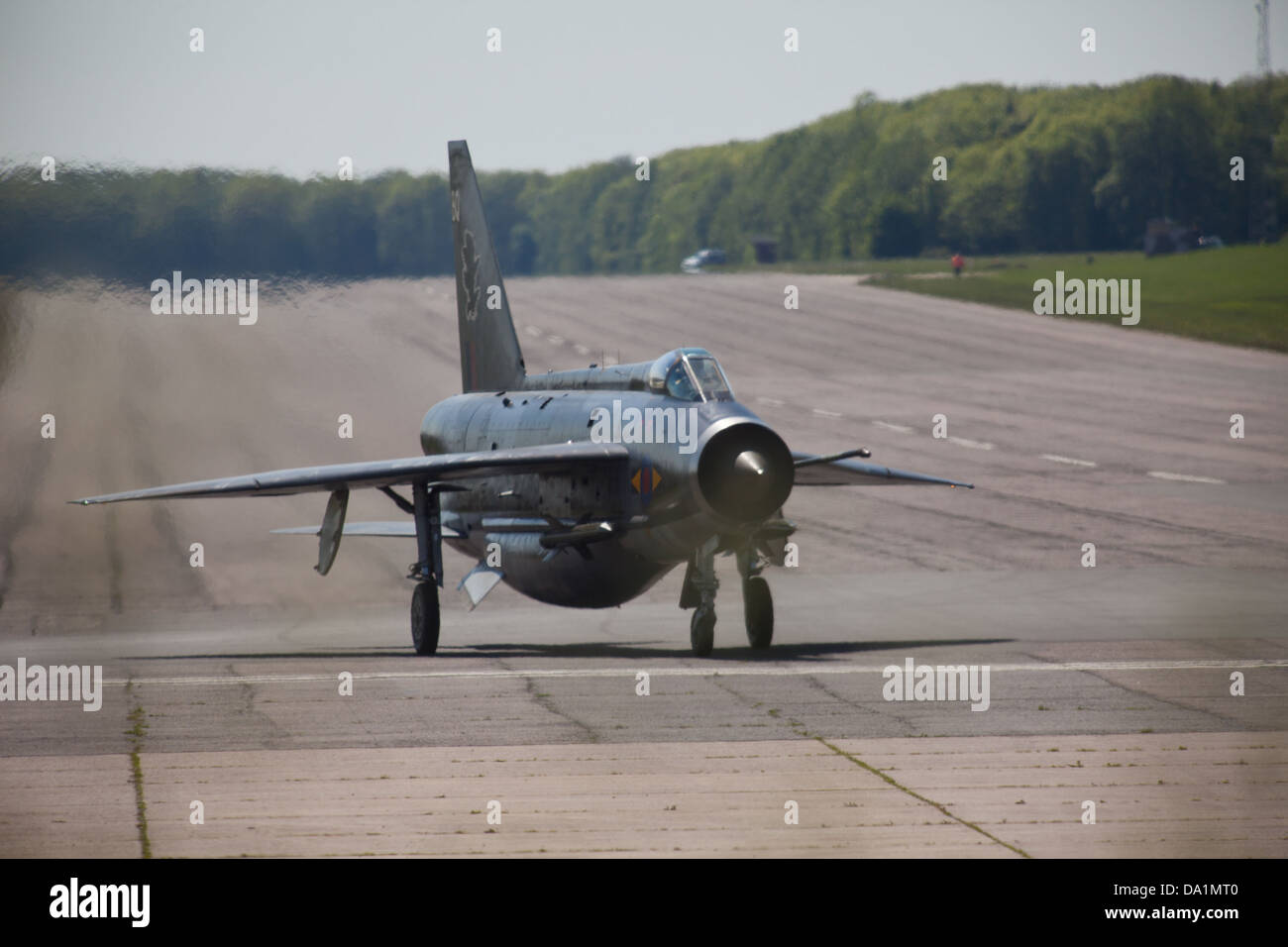 Ex-RAF Lightning interceptor at Cold War Jets Display at Bruntingthorpe ...