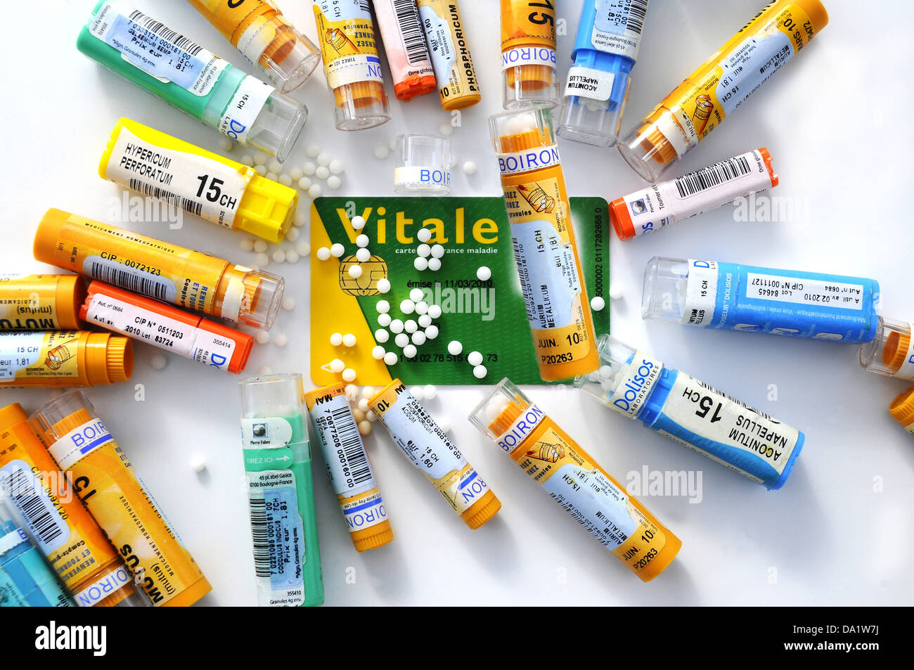 HOMEOPATHY Stock Photo