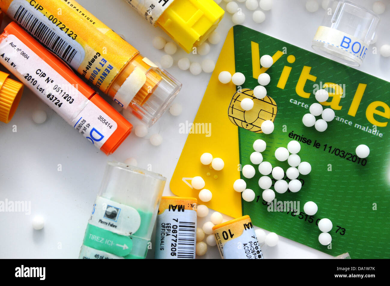 HOMEOPATHY Stock Photo