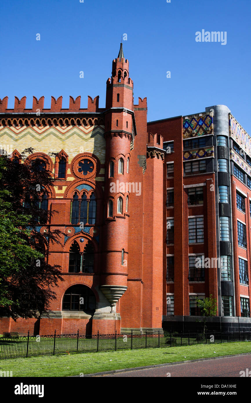 Former Templeton carpet factory Glasgow Stock Photo Alamy