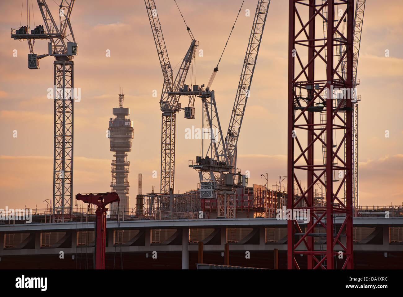 Construction in London Stock Photo - Alamy