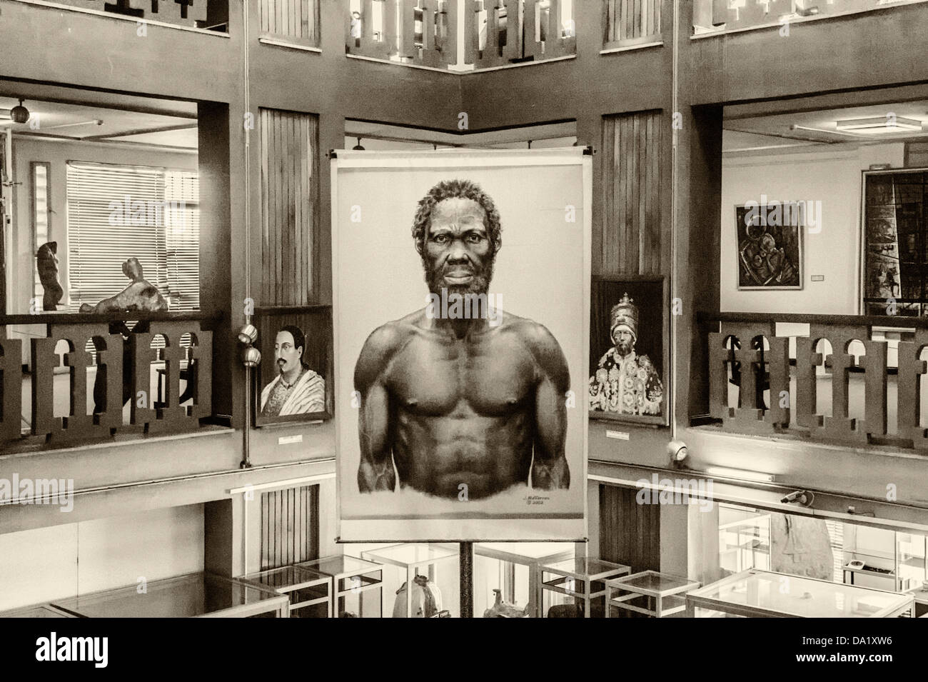 Homo sapiens Idaltu, Ethiopian National Museum, Addis Ababa, Ethiopia Stock Photo