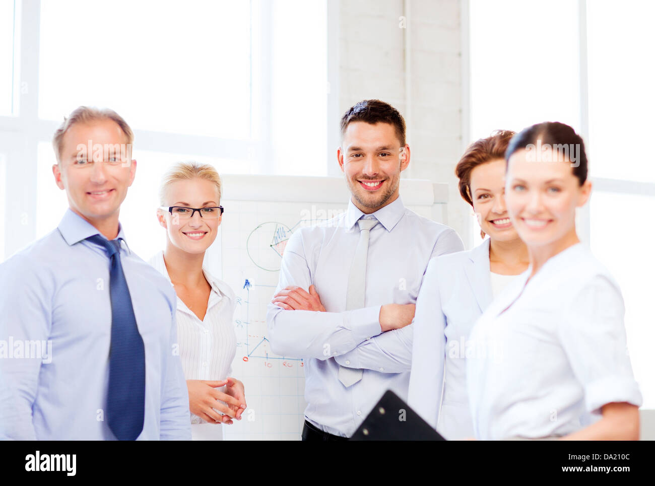 In office group team members hi-res stock photography and images - Alamy