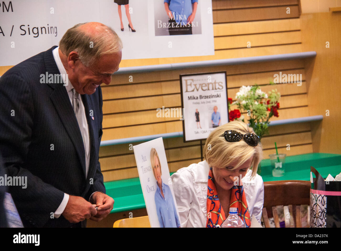 Pennsylvania Governor Ed Rendell makes an unannouced appearance Mika ...