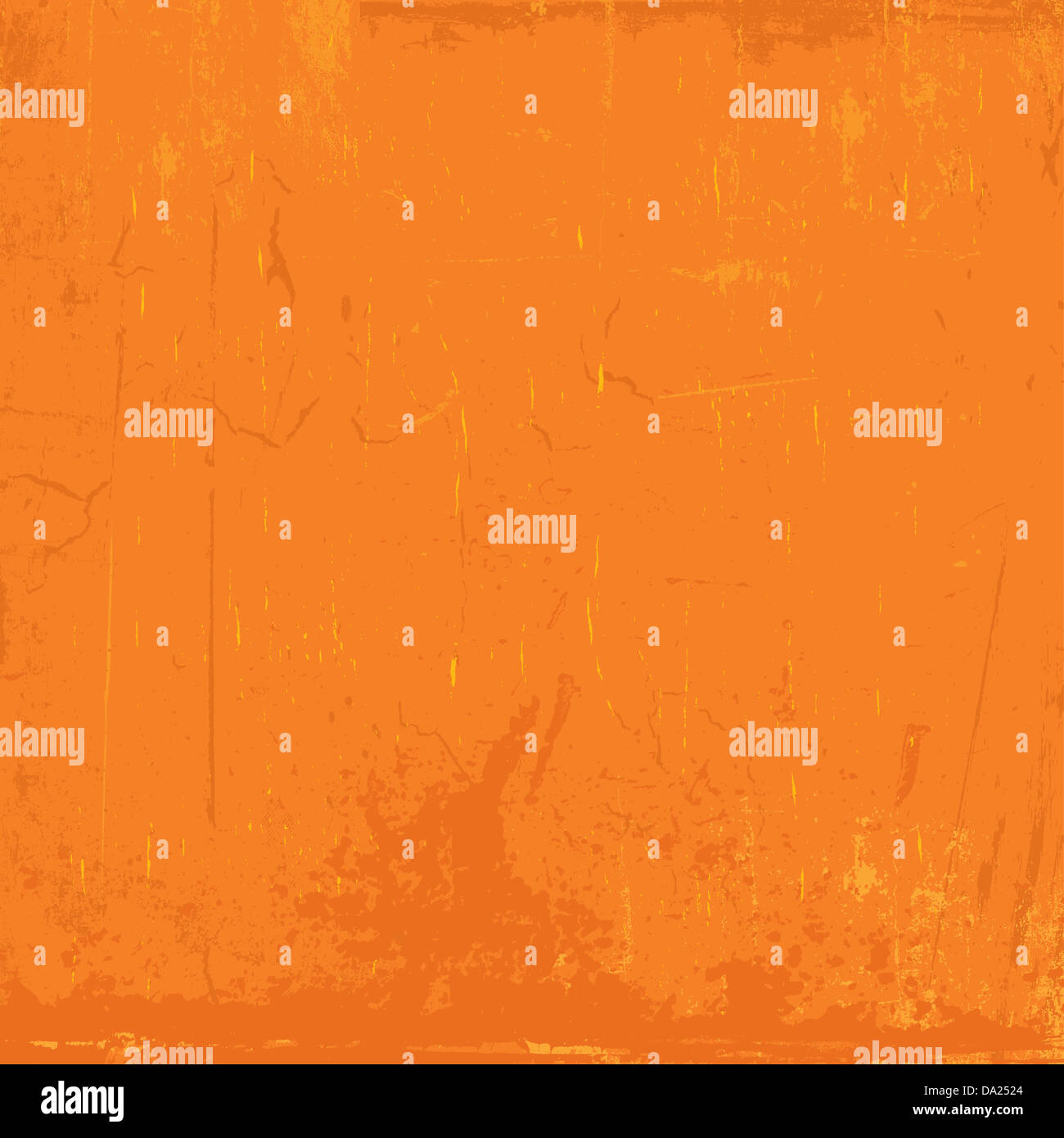 Grunge background with scratches and stains in shades of orange Stock ...
