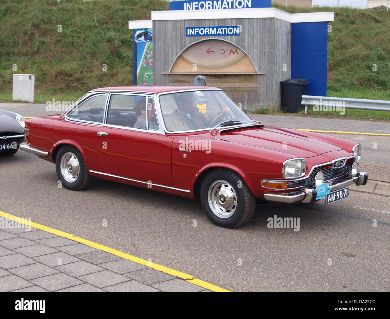 The 1967 GLAS 2600 AM-98-71, featured at the Nationaal Oldtimer Festival