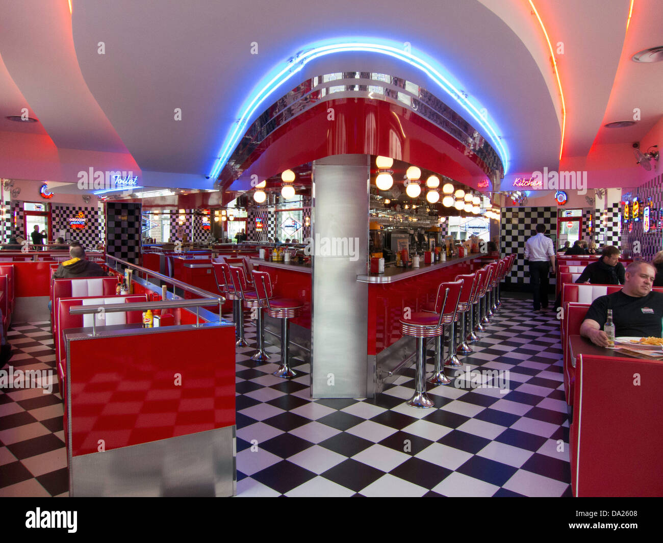 Diner American Hi res Stock Photography And Images Alamy