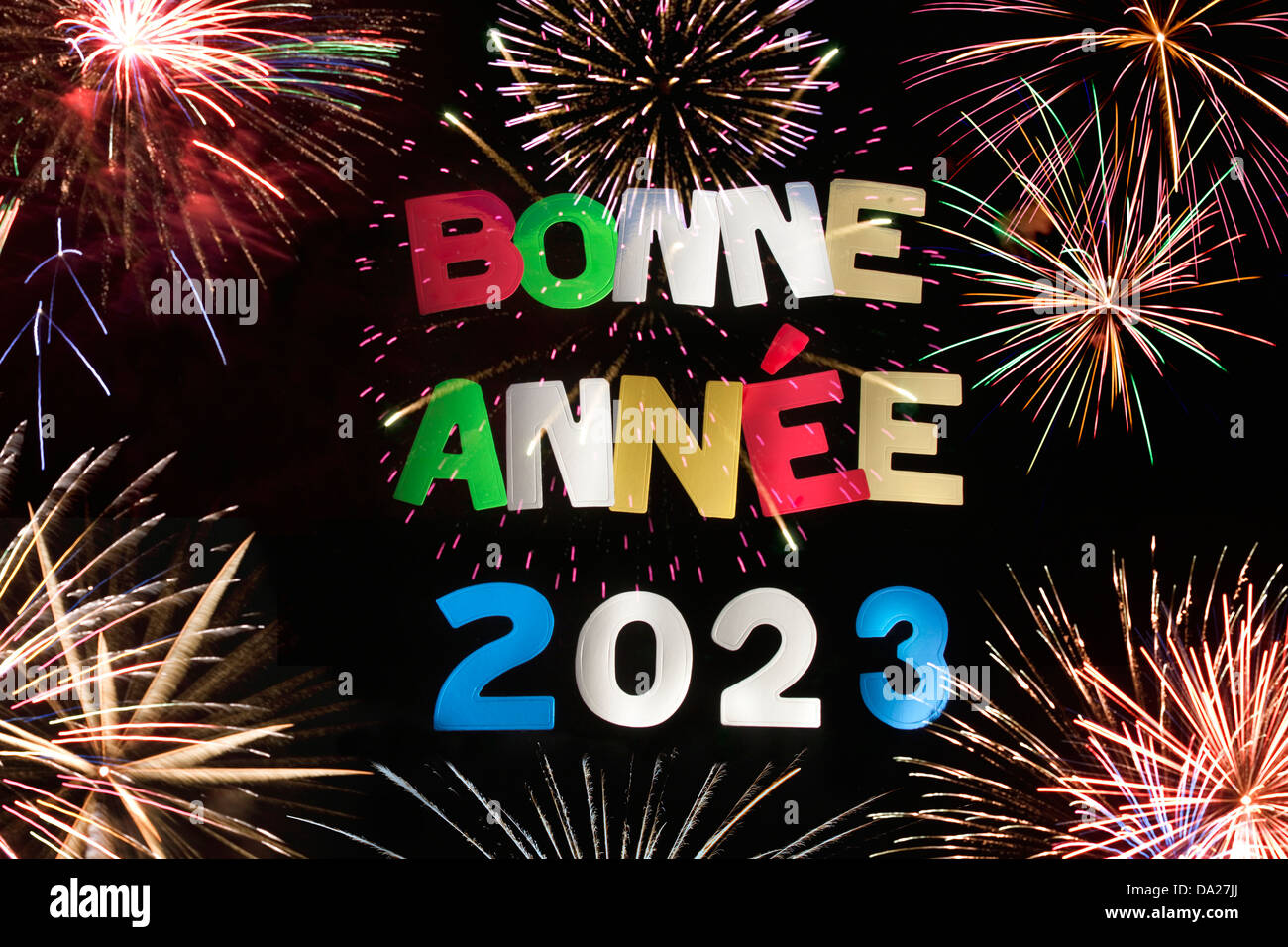 Phrase Pour La Nouvelle Année 2023 Bonne année 2023 hi-res stock photography and images - Alamy