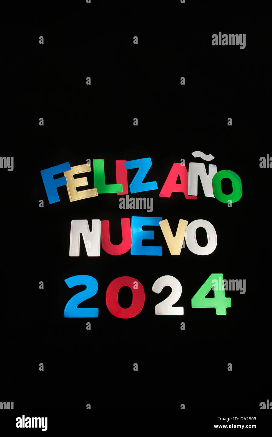 FELIZ ANO NUEVO 2024 Stock Photo Alamy