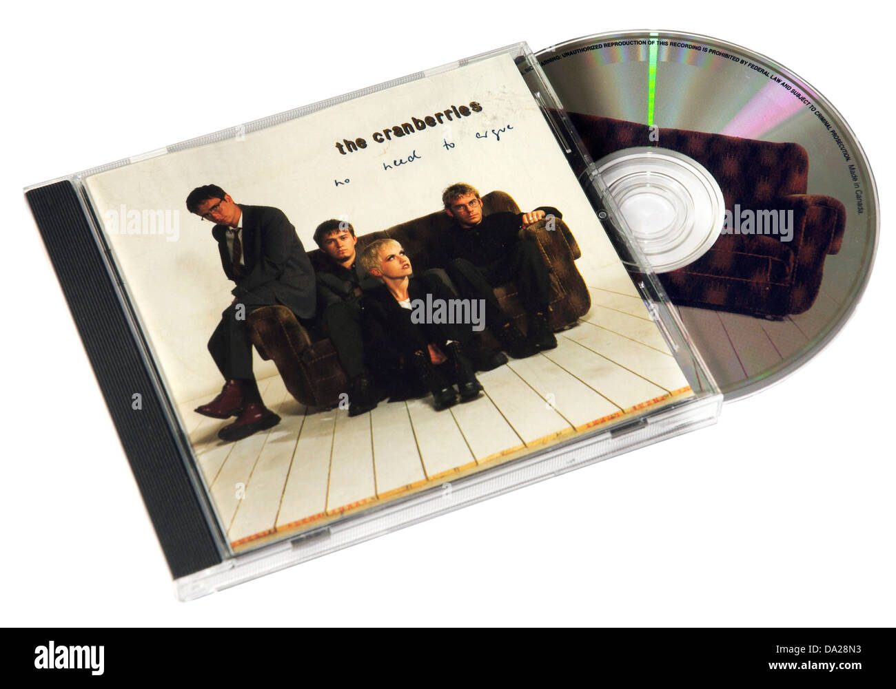 The Cranberries No Need to Argue album on CD Stock Photo