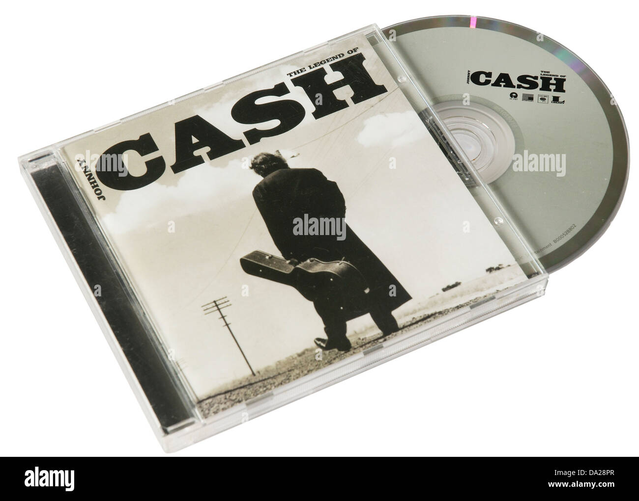 The Legend of Johnny Cash CD Stock Photo