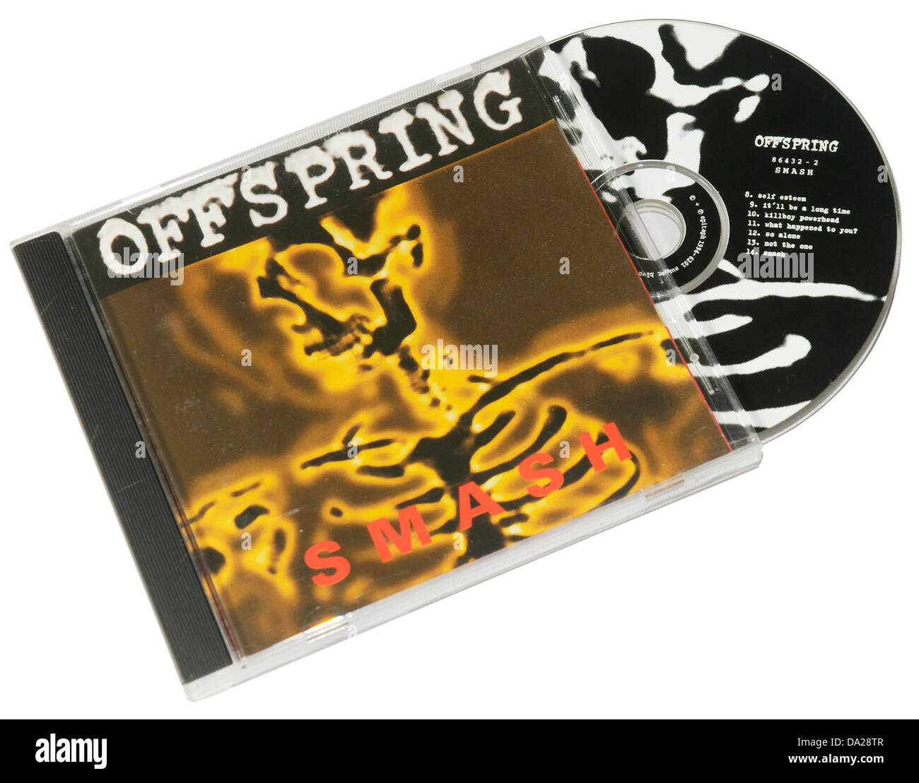 The Offspring Smash album on CD Stock Photo