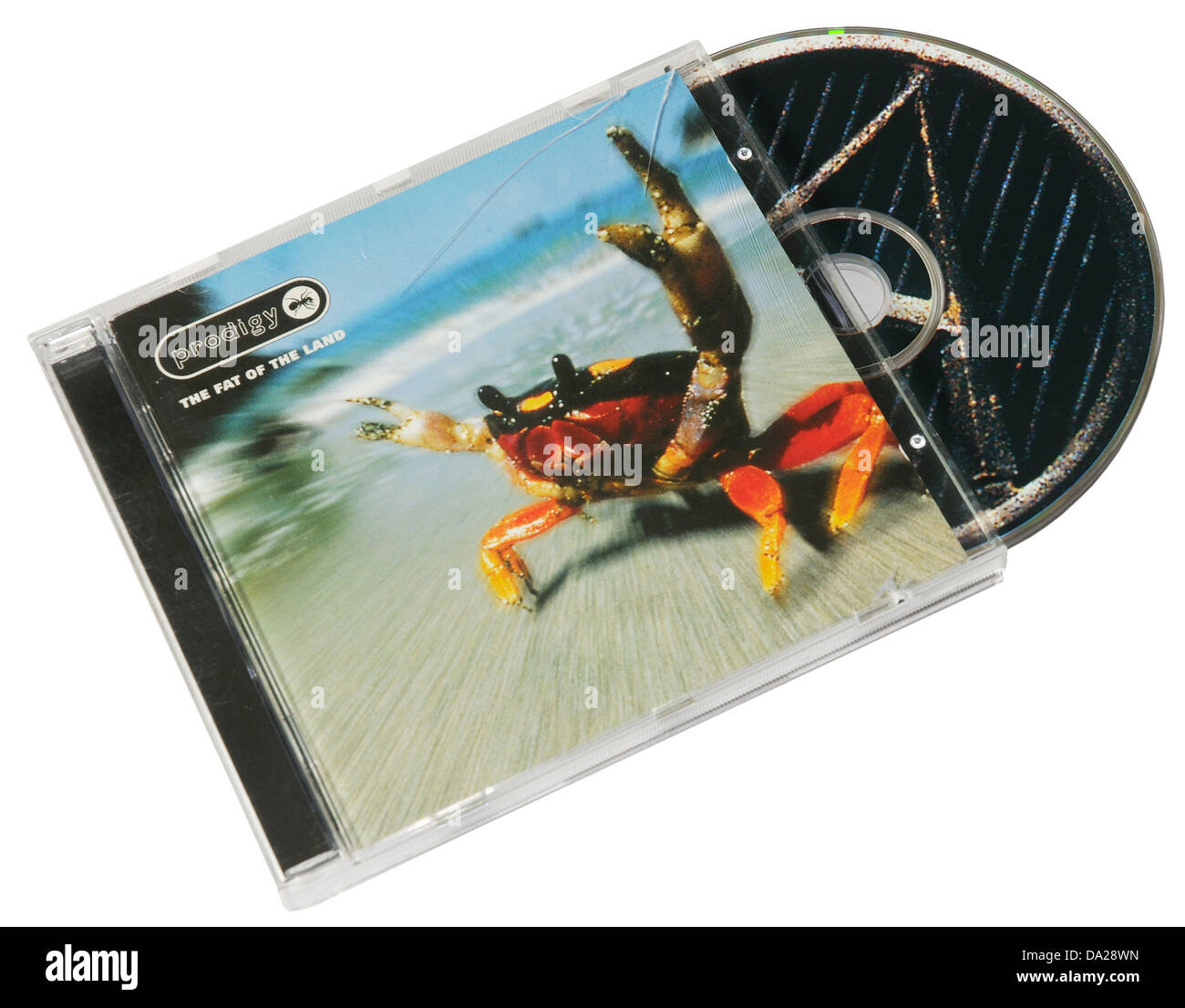Prodigy The Fat of the Land album on CD Stock Photo