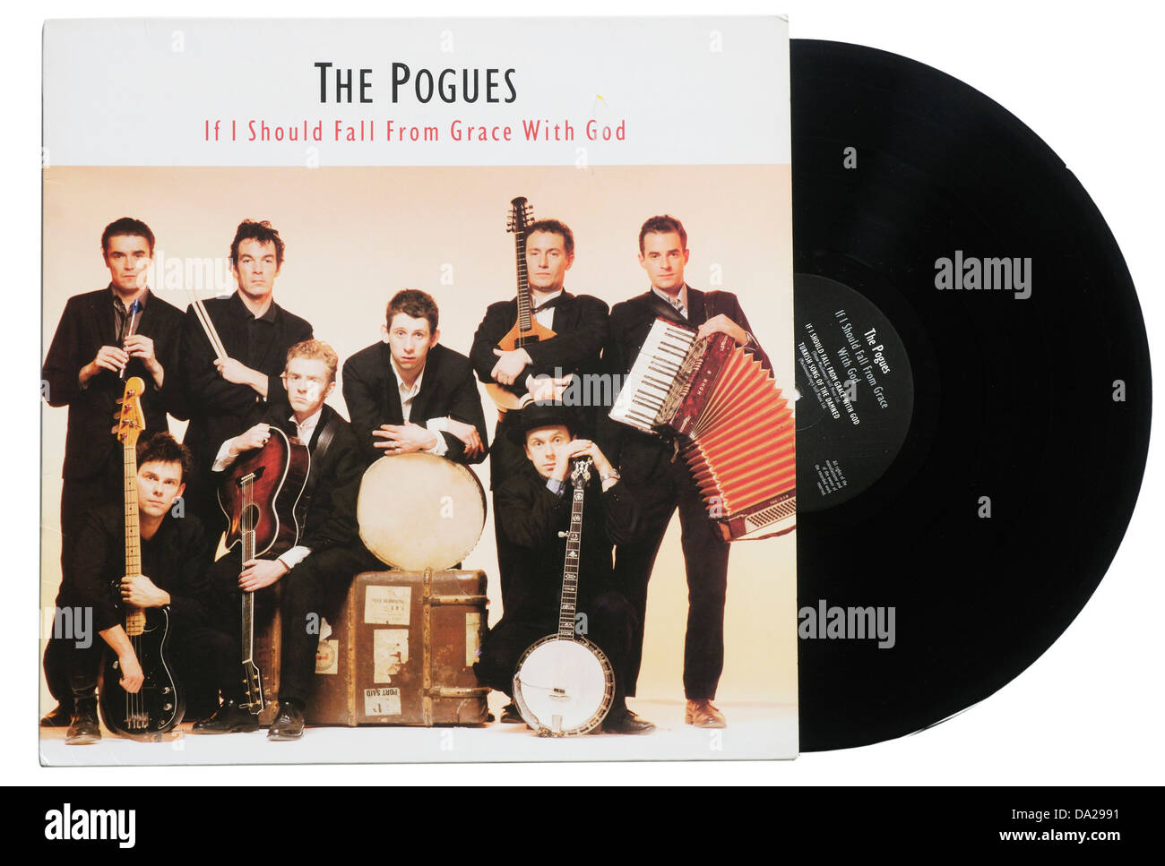 The Pogues If I Should Fall From Grace With God album Stock Photo