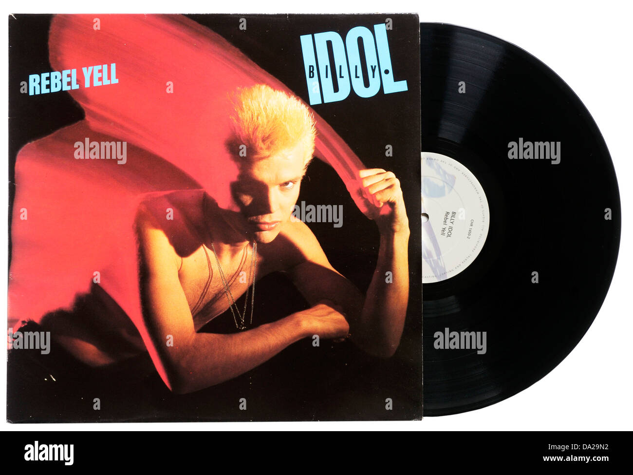 Billy Idol Rebel Yell album Stock Photo