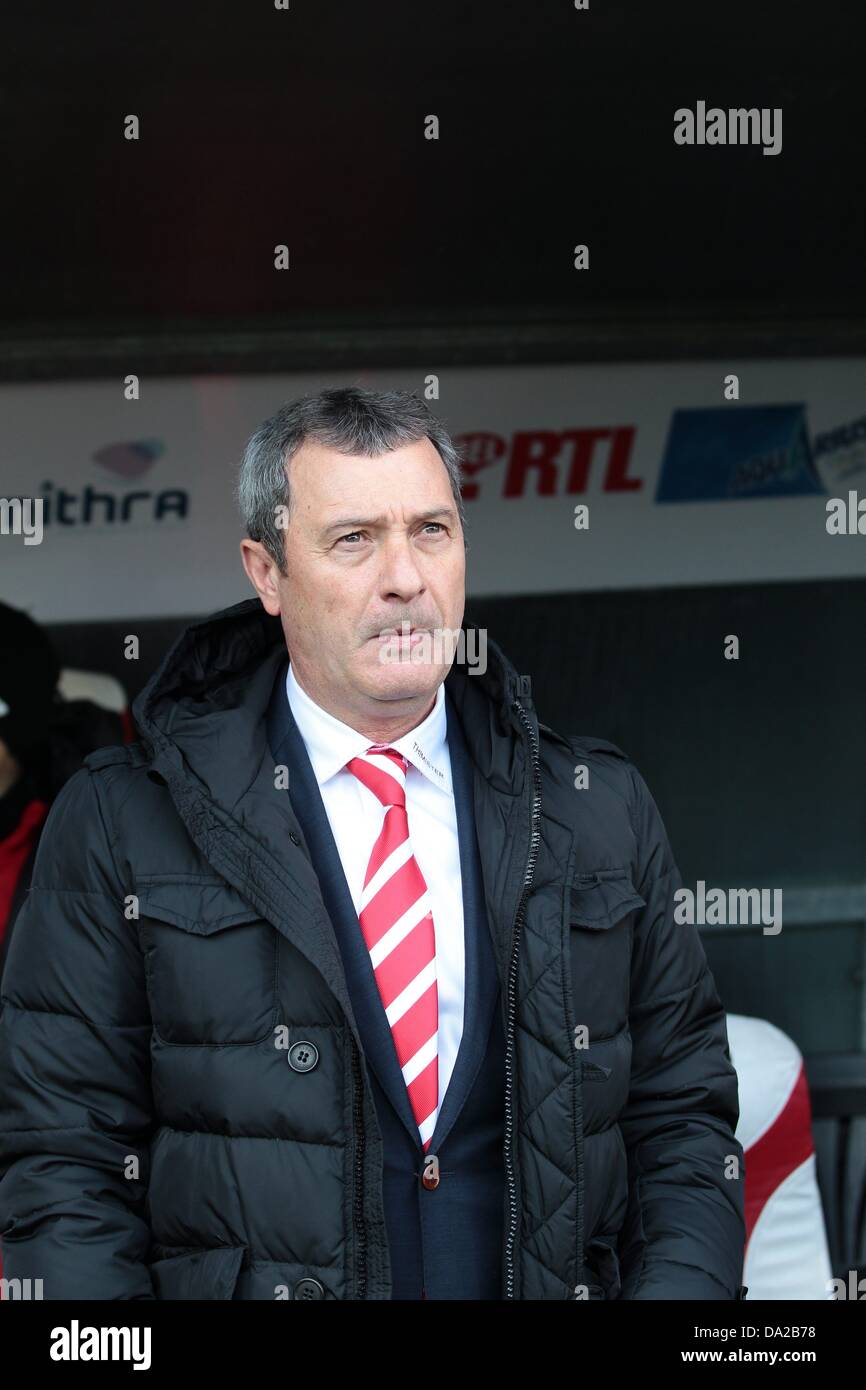 Mircea Rednic (Standard), FEBRUARY 10, 2013 Football / Soccer