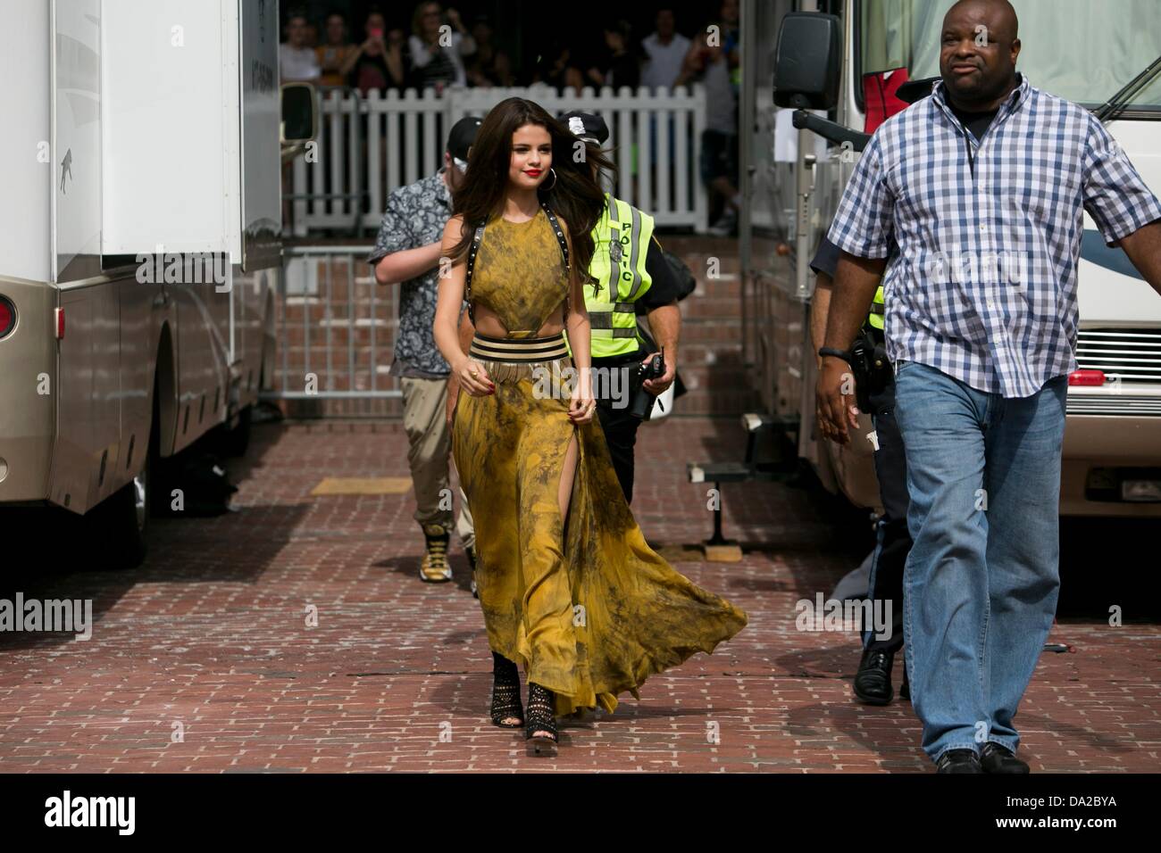 6/30/13 — BOSTON — Recording artist and actress Selena Gomez