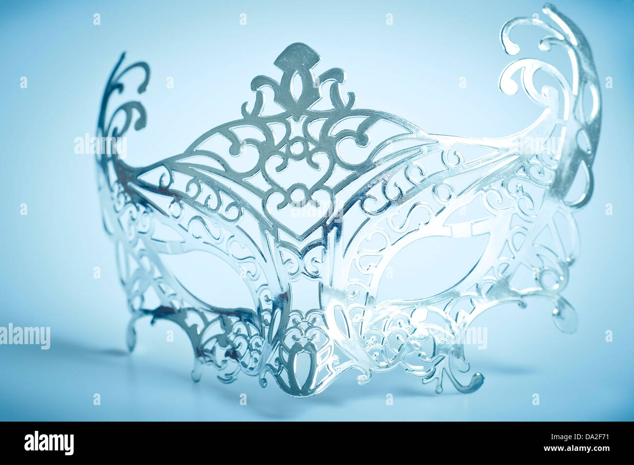silver decorative mask Stock Photo Alamy