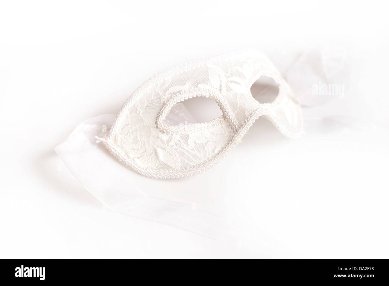 white lace mask Stock Photo - Alamy