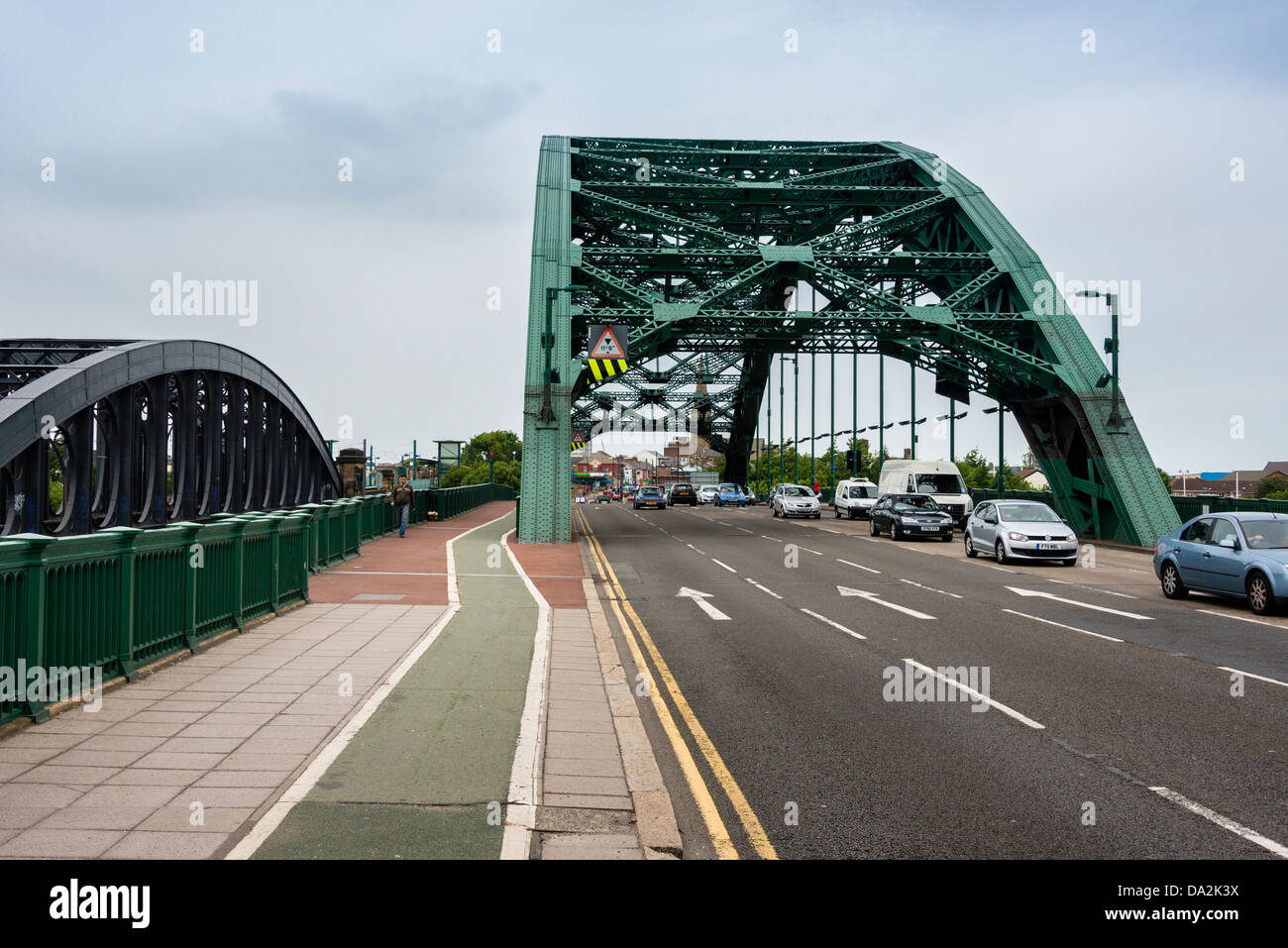 Wearmouth Bridge Sunderland Stock Photo Alamy