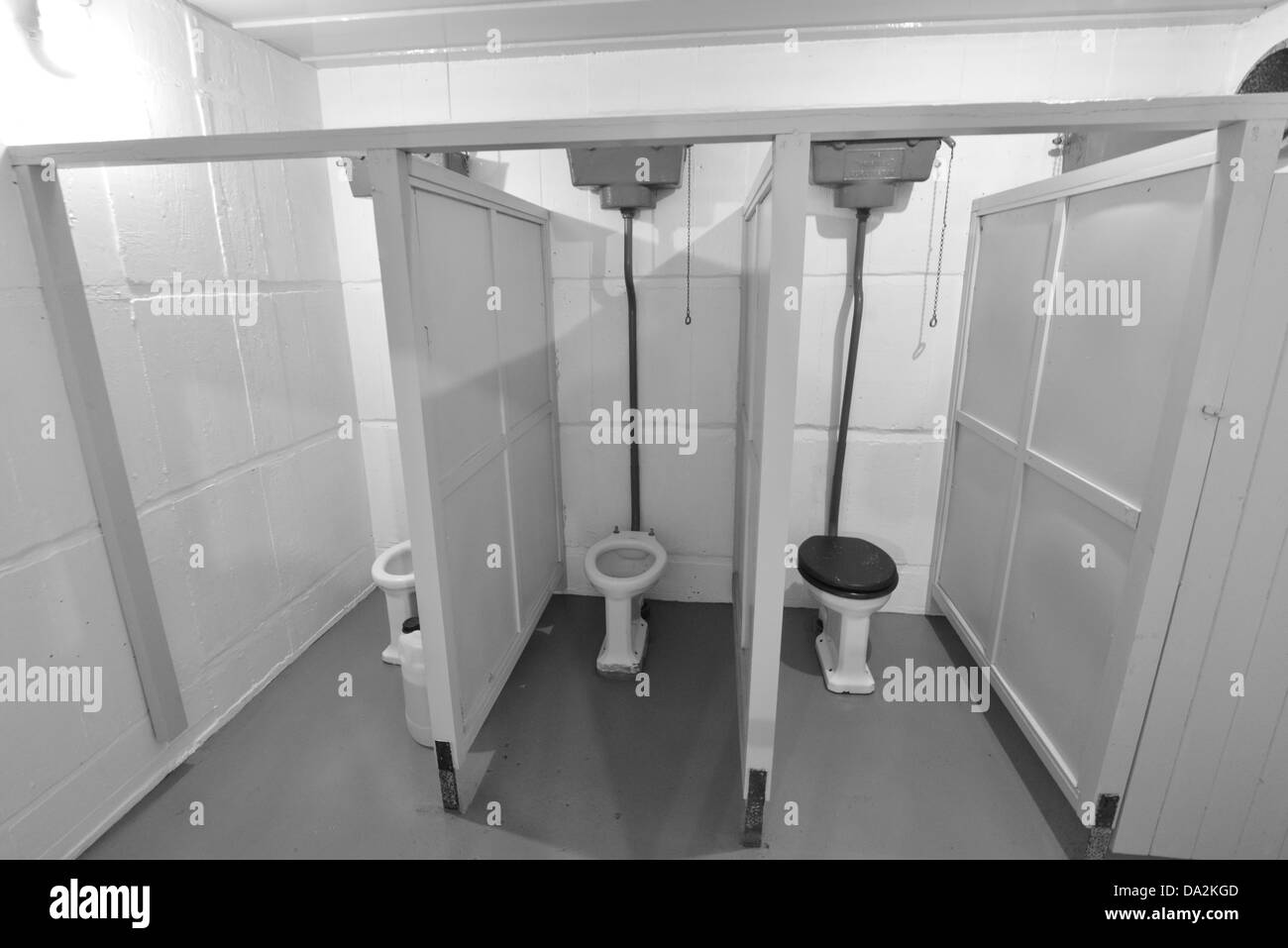 German toilets Black and White Stock Photos & Images Alamy