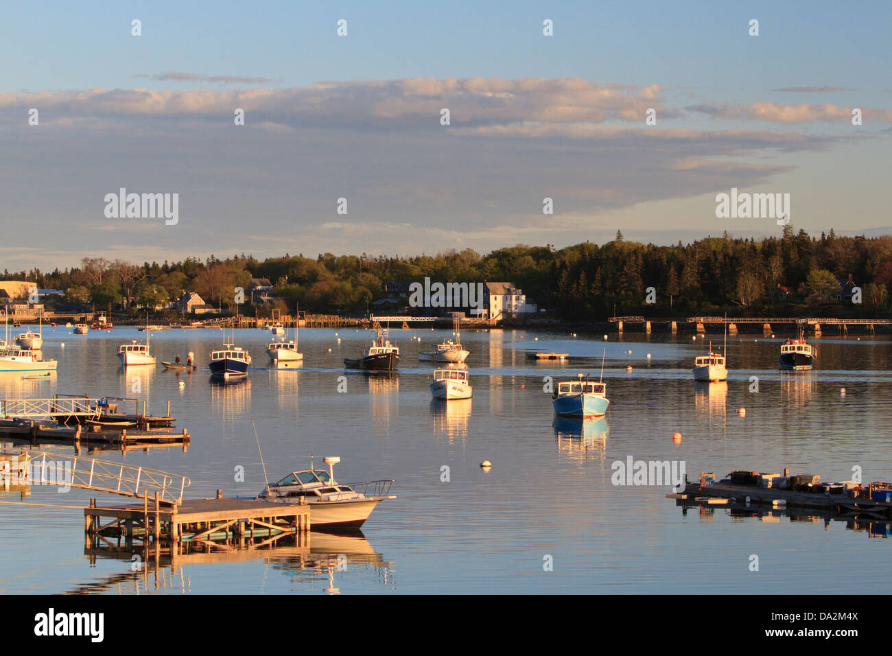 Southwest Harbor, Maine Stock Photo Alamy
