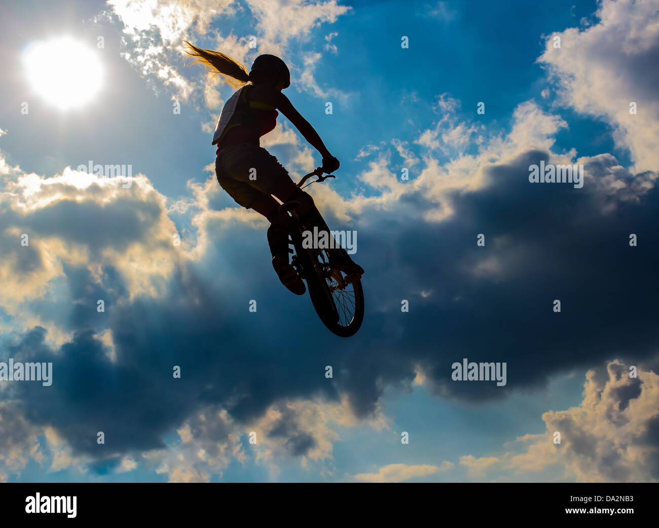 BMX сальто