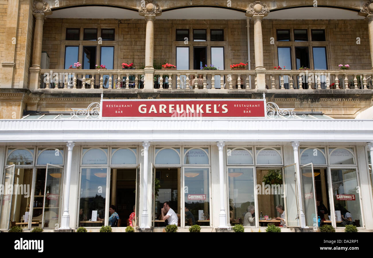 Garfunkel's restaurant at the Empire Hotel, Bath, Somerset, England