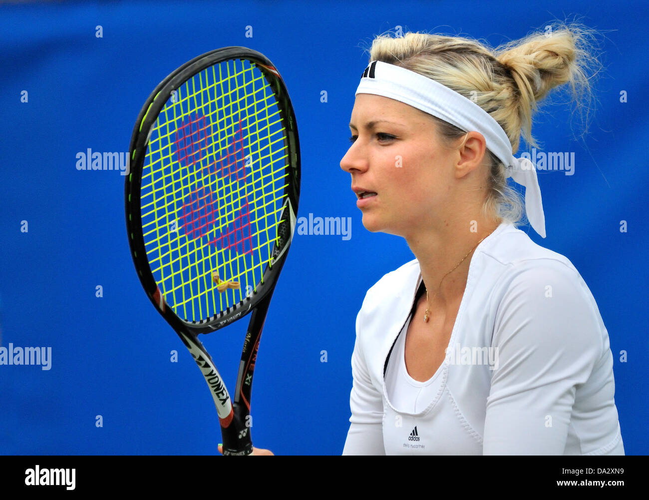 Maria Kirilenko (Russia)  Aegon Tennis Championship, Eastbourne, UK, 20th June 2013. Stock Photo
