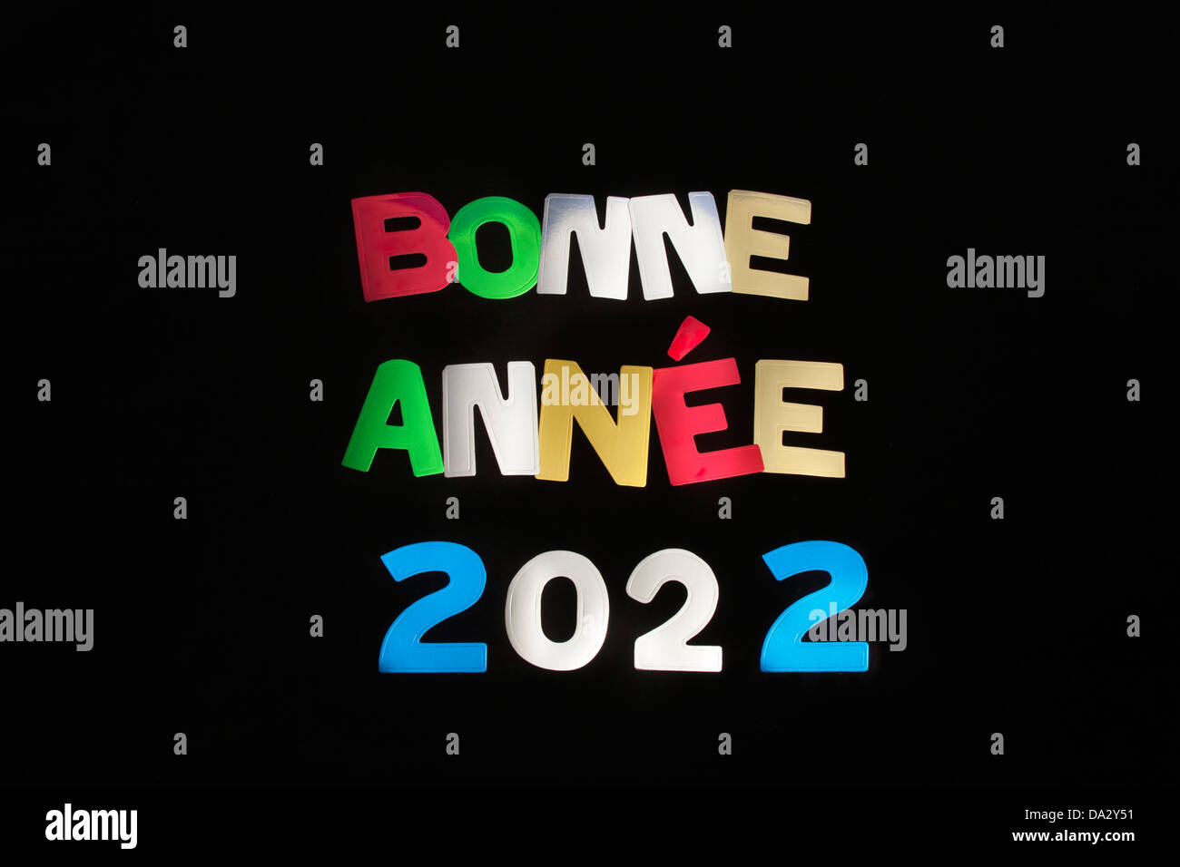 Bonne Annee 22 Stock Photo Alamy