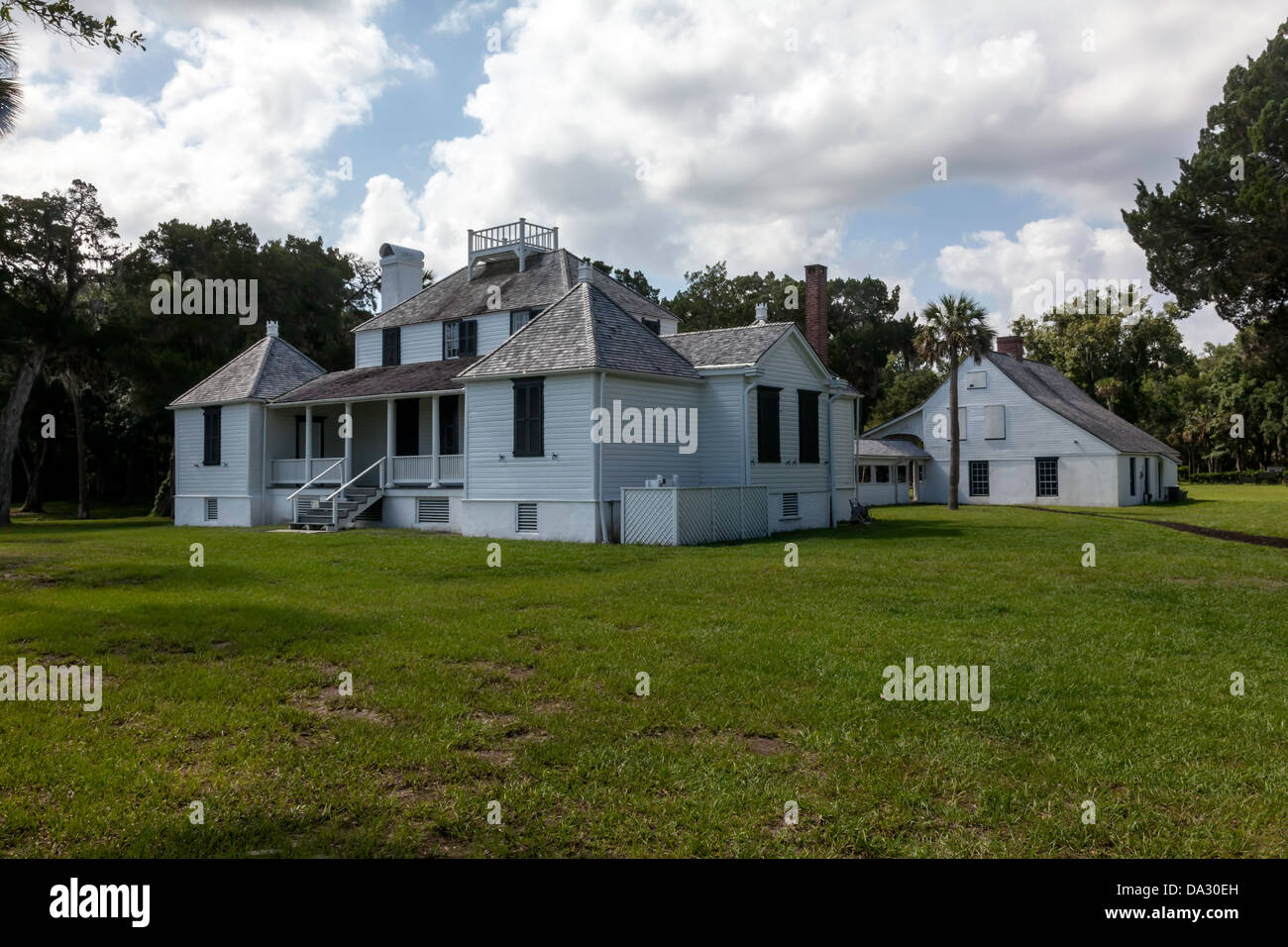 Plantation House on the Kingsley Plantation, Saint Island near