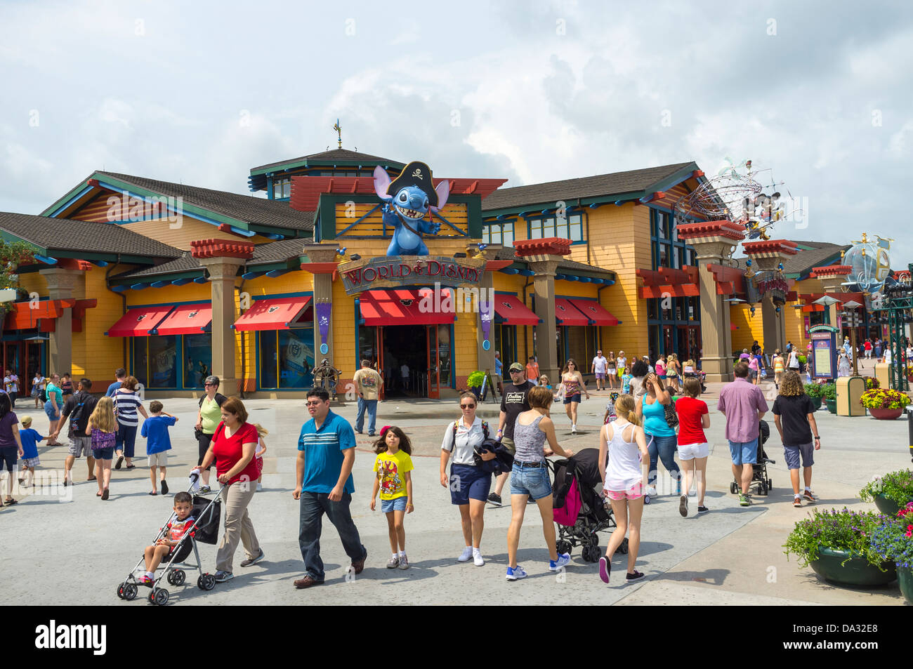 World of Disney shopping mall, Orlando, Florida, USA Stock Photo