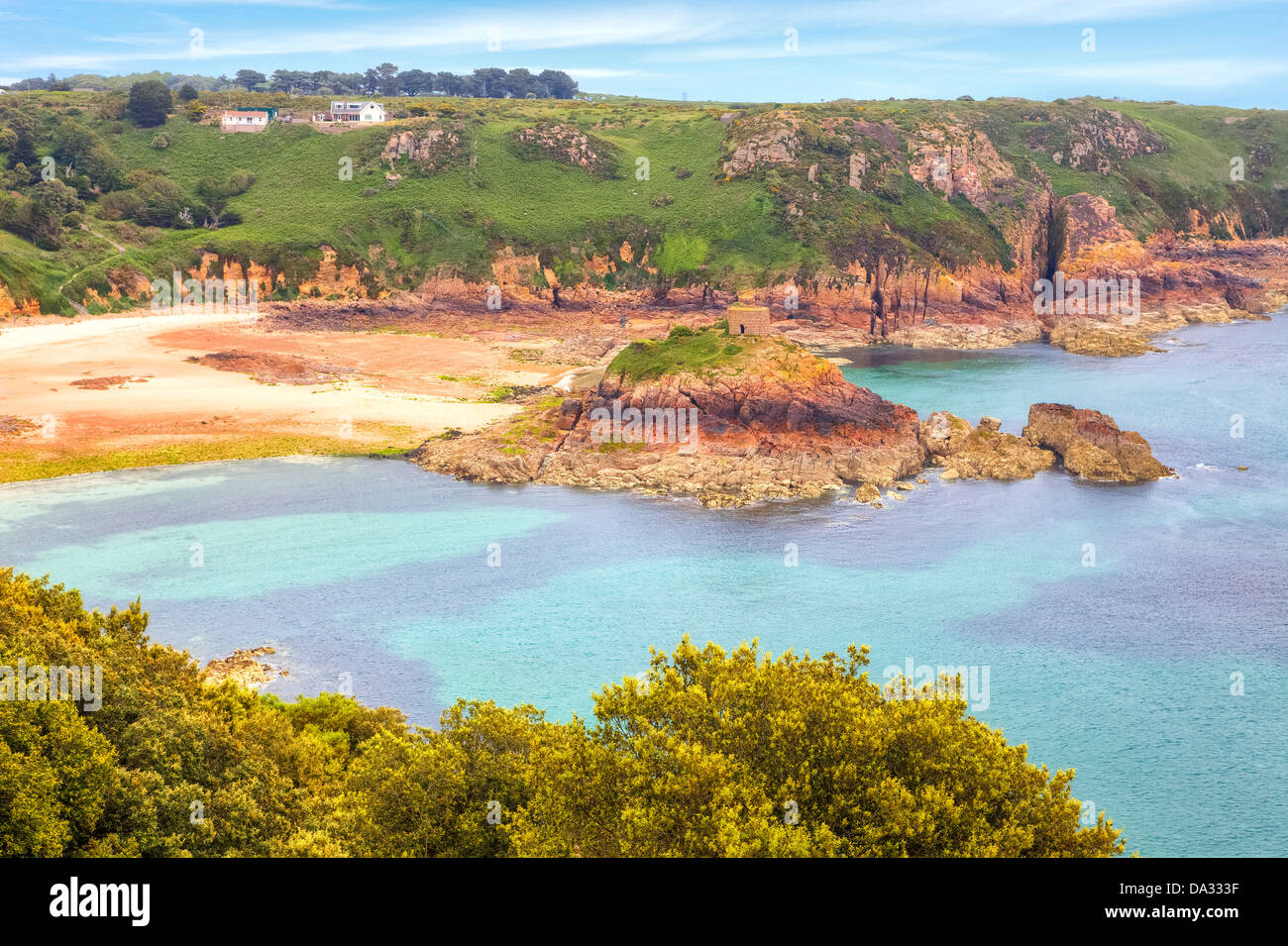 Portelet Bay, Jersey, United Kingdom Stock Photo Alamy