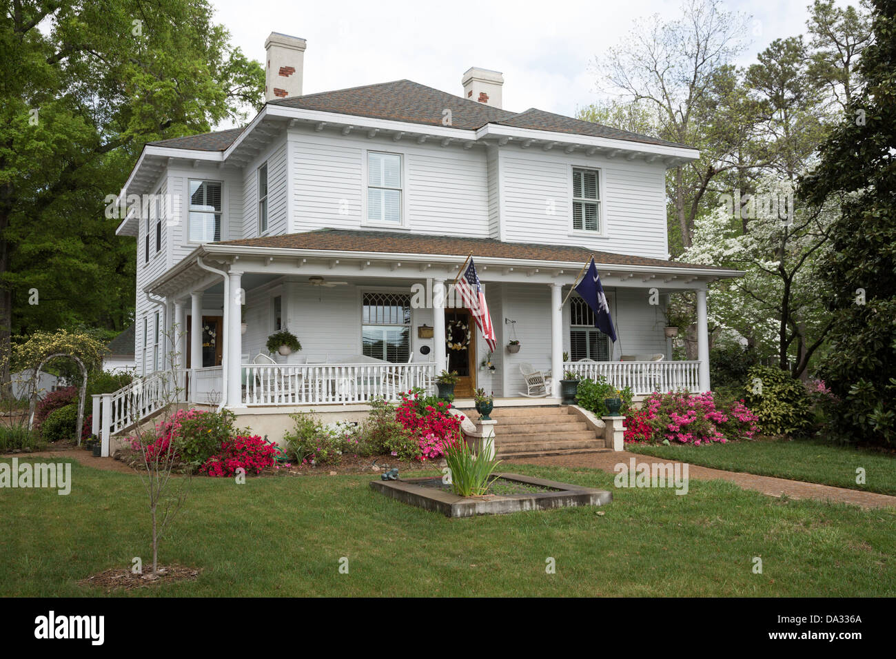 Stately Southern Home, South Carolina, USA Stock Photo Alamy
