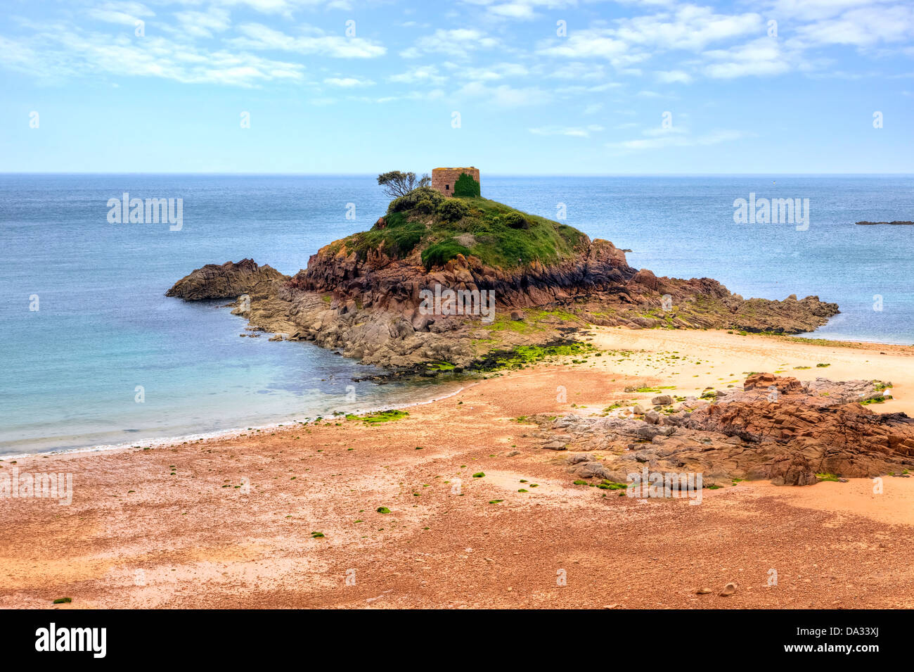 Portelet Bay, Jersey, United Kingdom Stock Photo