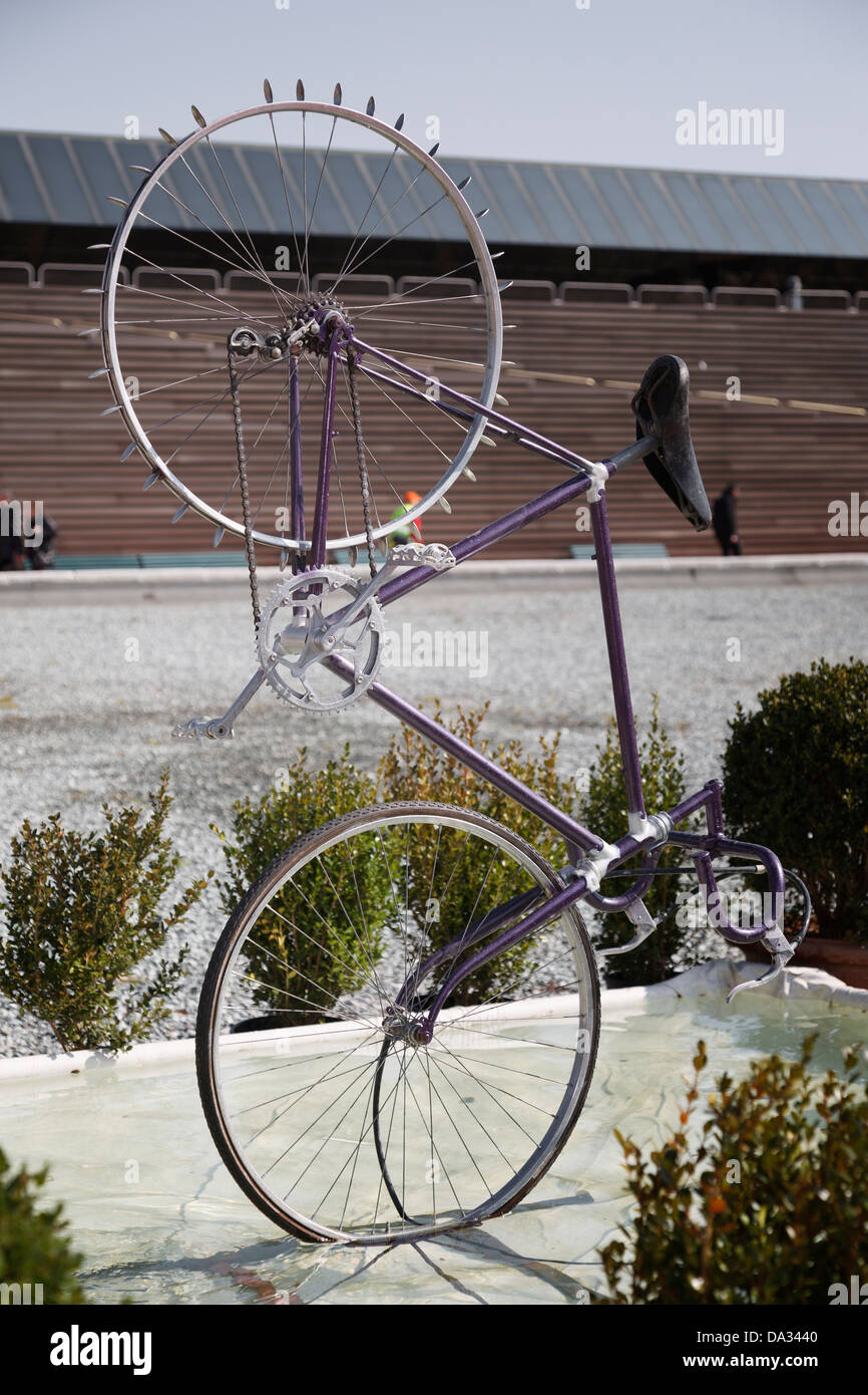 Florence Bike bicycle on display at the festival Stock Photo