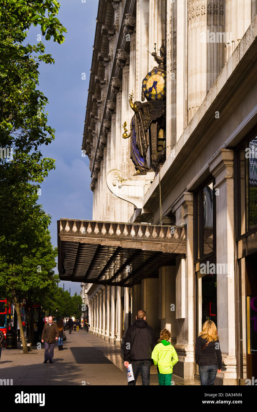 Selfridge&Co. Oxford streetLondon Stock Photo Alamy