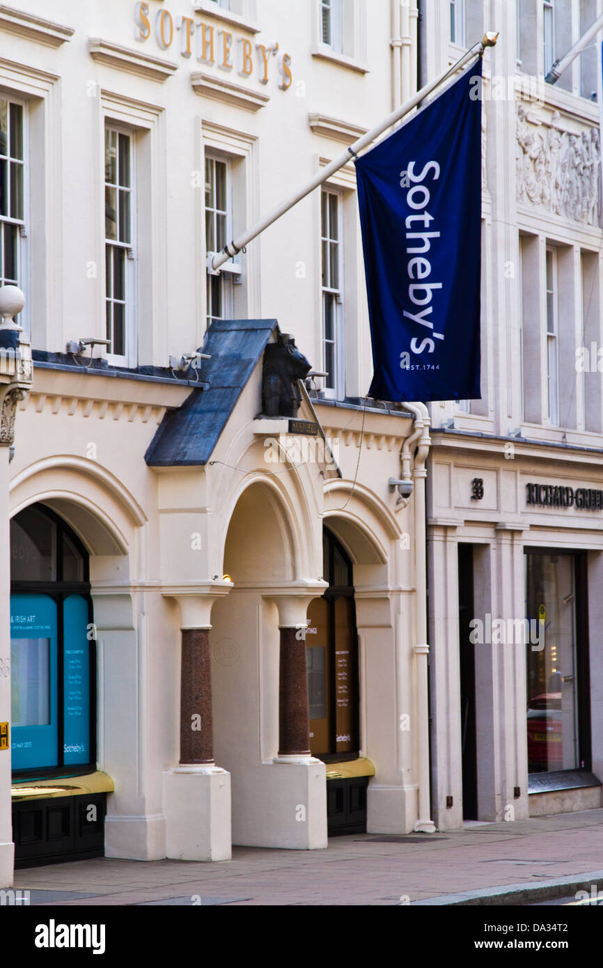 Sotherby's auction houseLondon Stock Photo Alamy