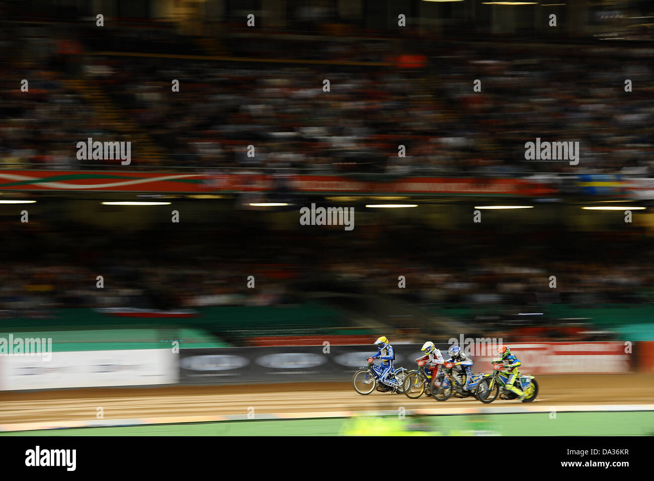 The British FIM Speedway Grand Prix takes place in the Millennium