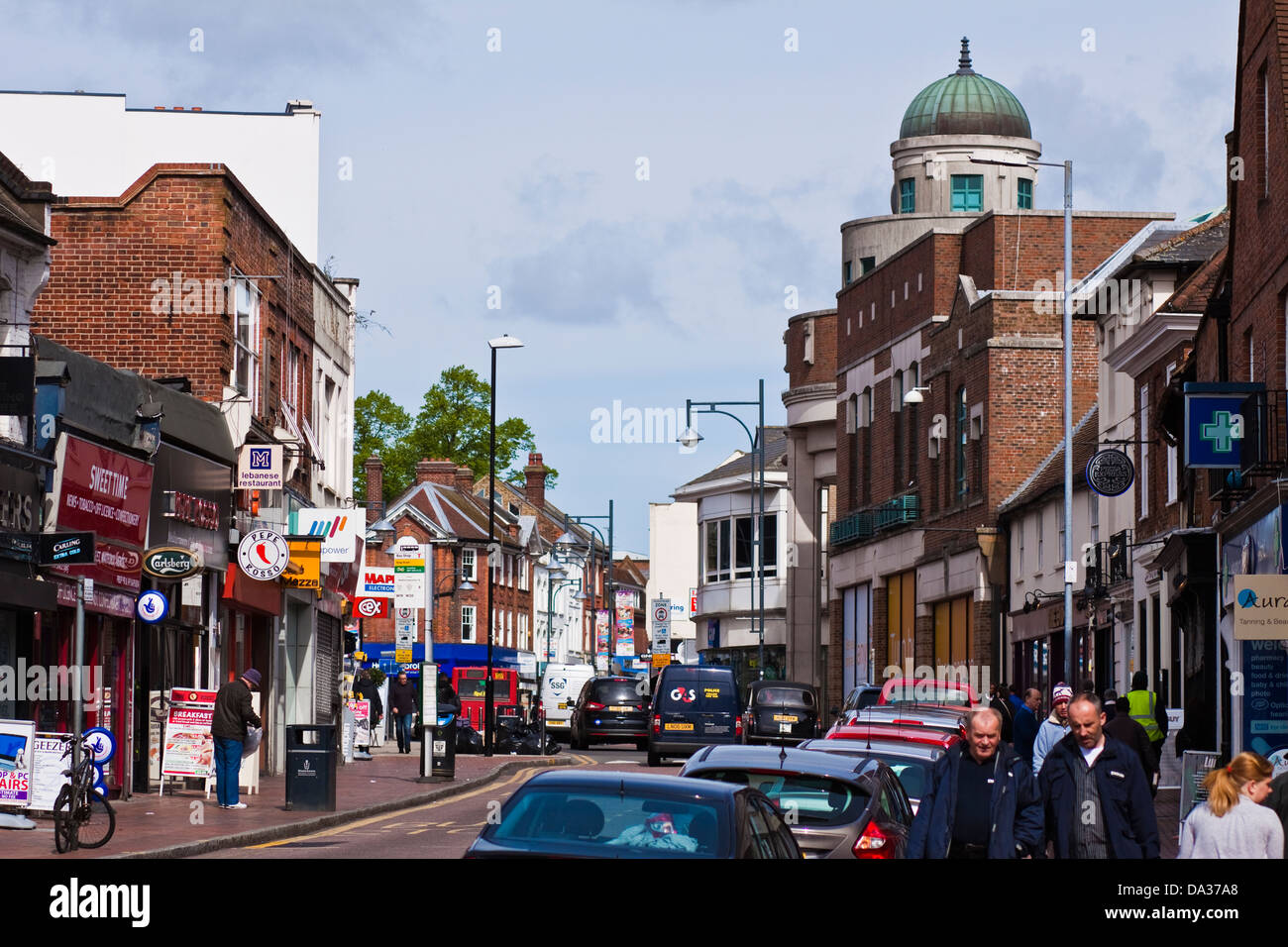 Watford High streetHertfordshire Stock Photo Alamy