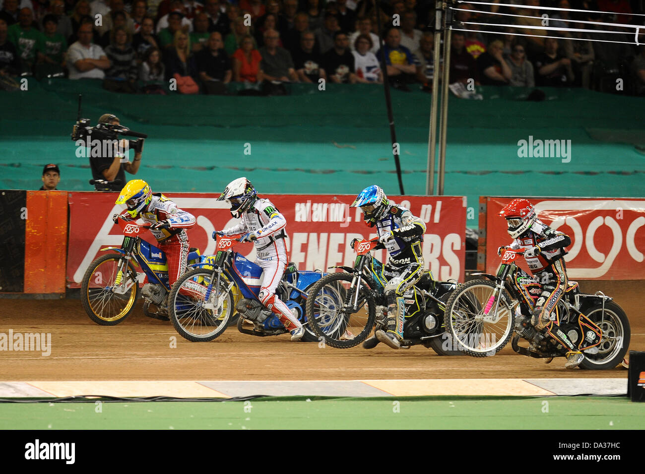 The British FIM Speedway Grand Prix takes place in the Millennium