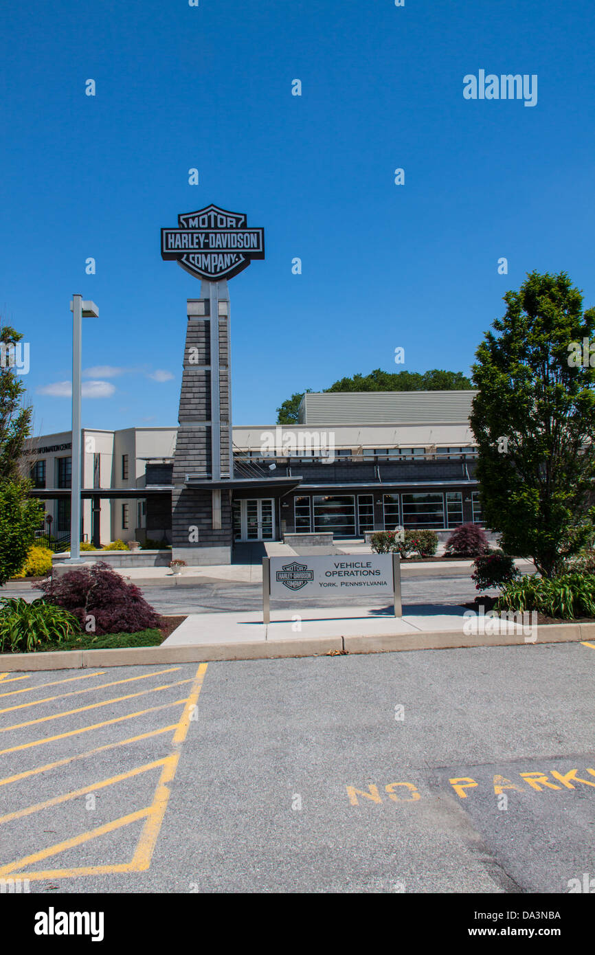 Harley davidson factory hires stock photography and images Alamy