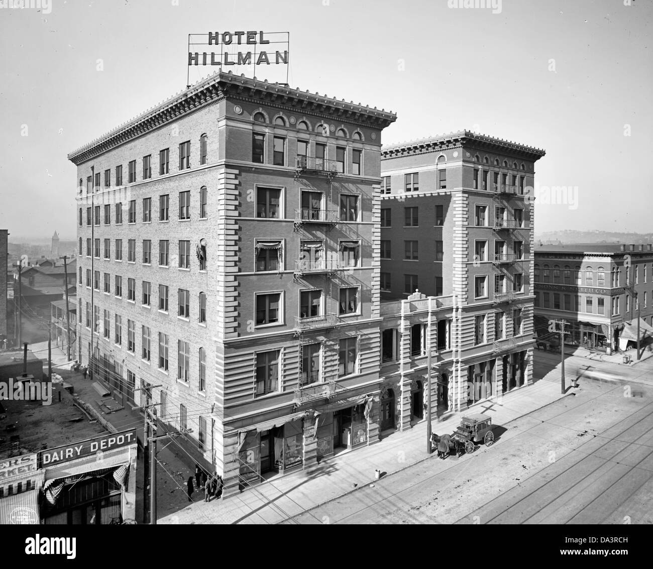Hotel Hillman, Birmingham, Alabama, circa 1906 Stock Photo Alamy