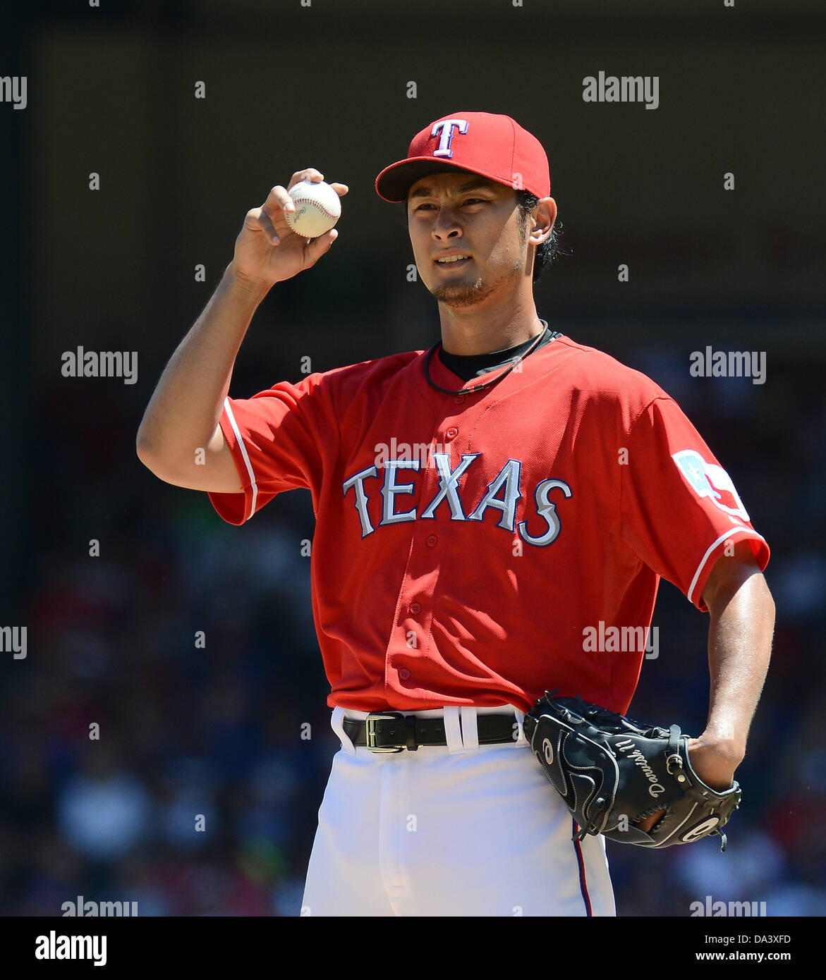 Yu Darvish (Rangers), JUNE 30, 2013 - MLB : Pitcher Yu Darvish of the ...